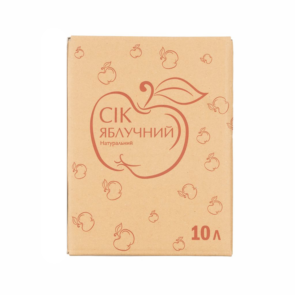 Сік яблучний прямого віджиму ФГ "ВАЛЕНТИНА, 10 л